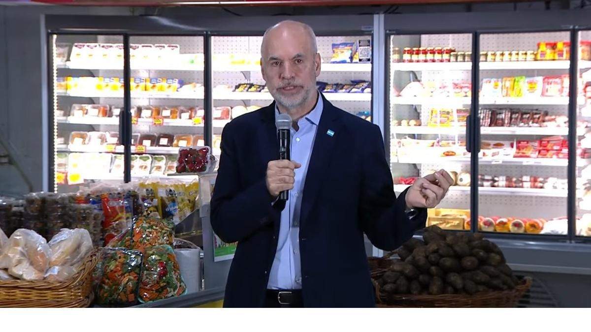 Horacio Rodríguez Larreta presentó su plan para terminar con la inflación. Fuente: (Twitter)