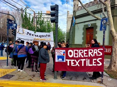 Las trabajadoras textiles se manifestarán en Casa de Gobierno