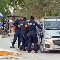 Victoria, una víctima de la "barbarie"
