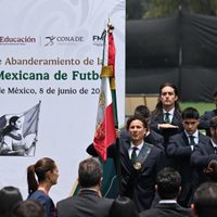 Sheinbaum abandera a la selección mexicana rumbo al Mundial
