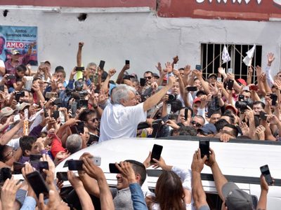 'En mi gobierno vamos a producir todo lo que consumimos”, ofrece AMLO a tamaulipecos