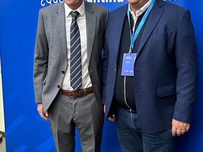 Katopodis y Gaido mantuvieron un encuentro en un evento de Infraestructura regional