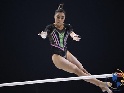 La gimnasta mexicana Ahtziri Sandoval consigue boleto para París 2024