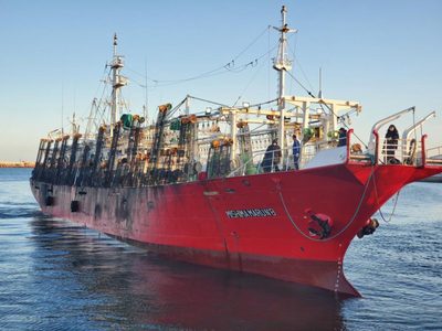 22 contagiados y dos días de espera: el drama que vivió un buque en Comodoro Rivadavia