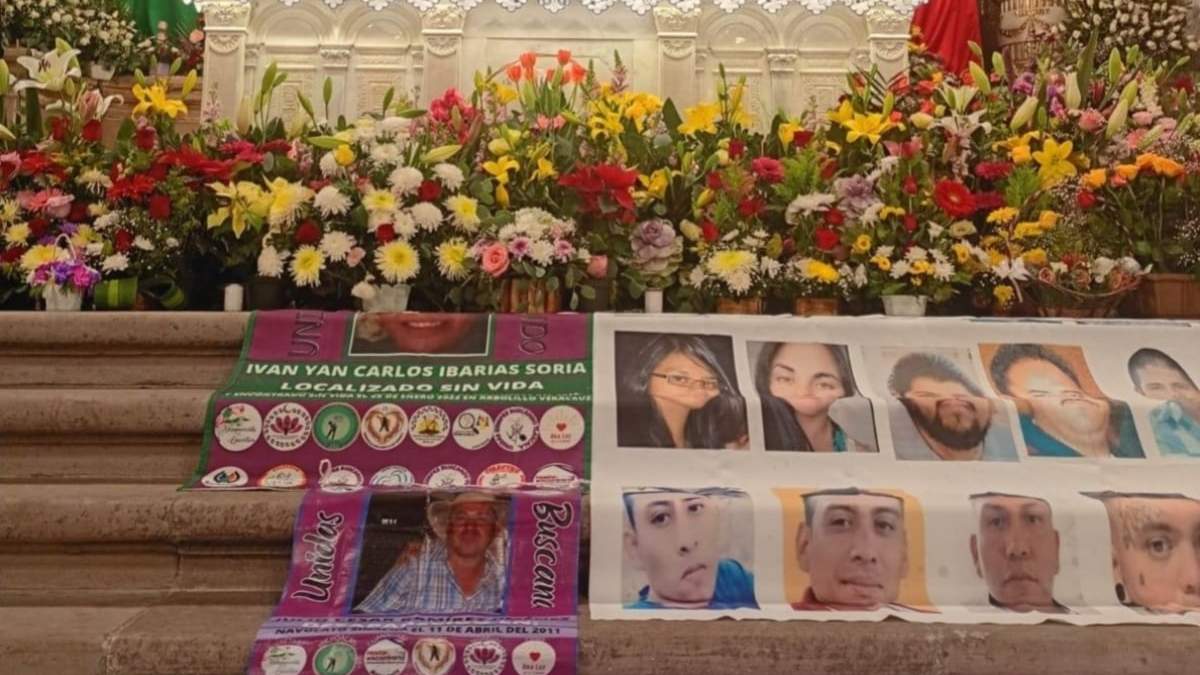 Misa para pedir por el regreso de personas desaparecidas