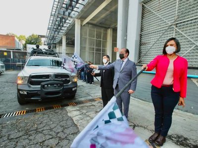 INE inició la distribución de papeletas para la consulta de revocación de mandato