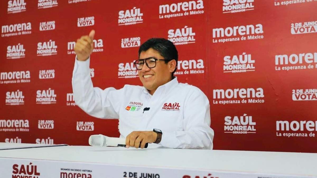 Saúl. Candidato a senador por Morena