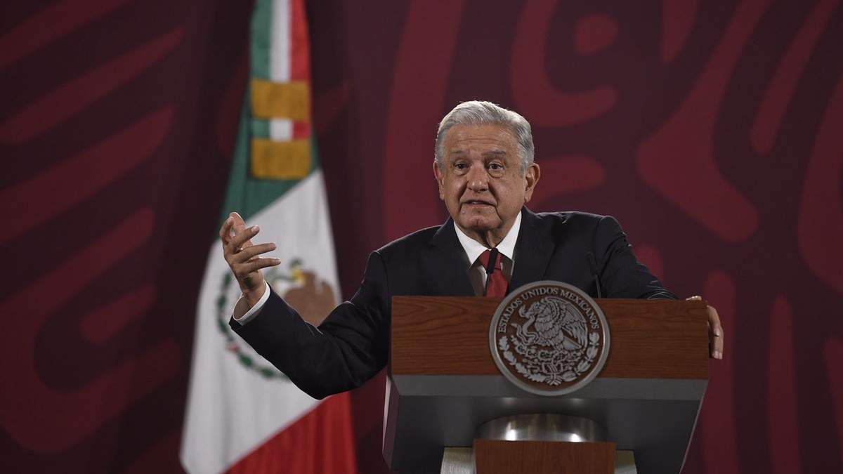 El presidente López Obrador