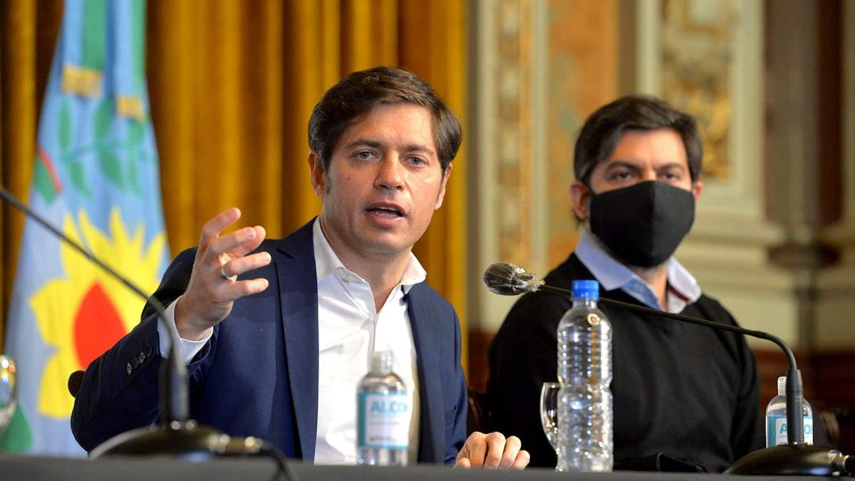Gobernador bonaerense Axel Kicillof. Fuente: (Twitter)