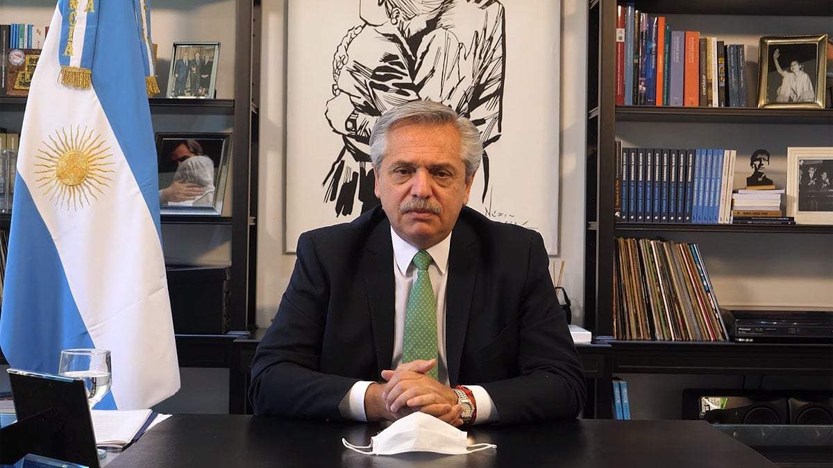 Alberto Fernández. Fuente: (Twitter)
