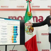 Resultados de encuesta del INE coinciden con la de Morena, asegura Mario Delgado