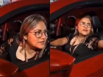 Funcionaria de Veracruz separada de su cargo luego de insultar a un oficial de tránsito