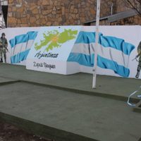 Zapala: inauguraron el monumento “Guardianes de mi Patria”