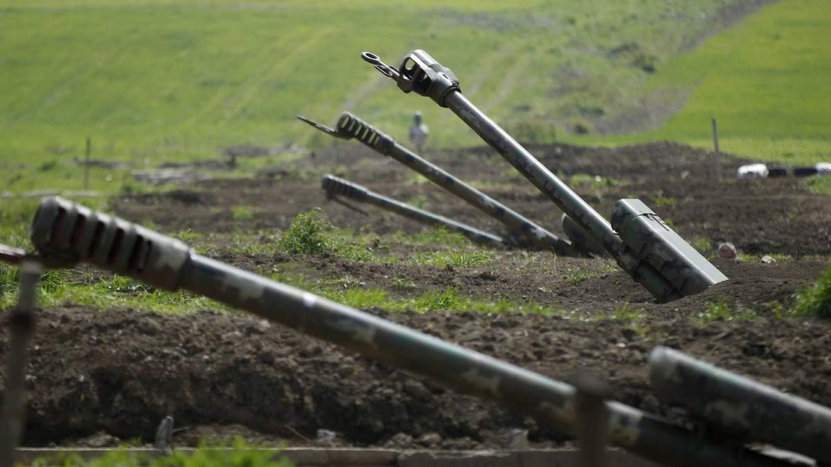 El conflicto militar estalló ayer en la región de Nagorno Karabaj. Fuente: (Twitter)