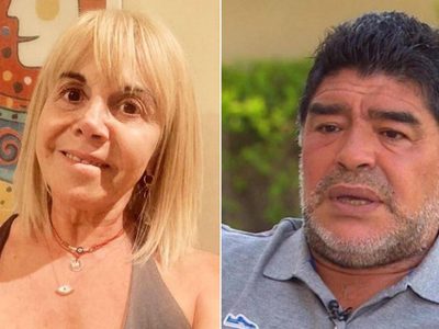 Pese a la bronca de Maradona, Claudia Villafañe blanqueó así su relación