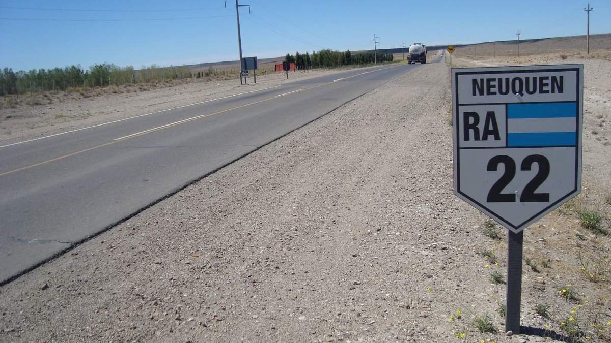 Ruta 22: accidente. Fuente: (Twitter)