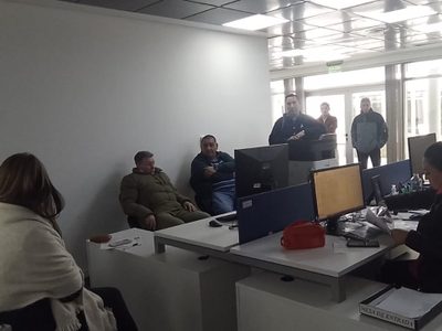 Trabajadores del ISSN de Zapala realizaron medidas de fuerza por problemas edilicios en la sede recientemente inaugurada