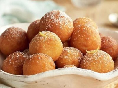 Poné la pava y preparate en 5 minutos estos buñuelos de limón que son todo lo que está bien