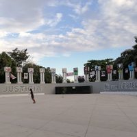 La “Rotonda de los Hombres y Mujeres Colimenses Ilustres” ha fungido como escenario de protestas