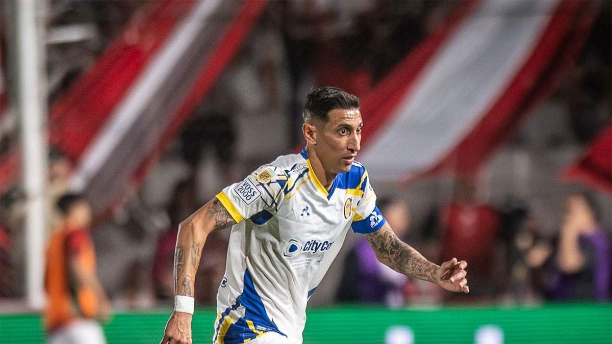 Ángel Di María, figura de Rosario Central.