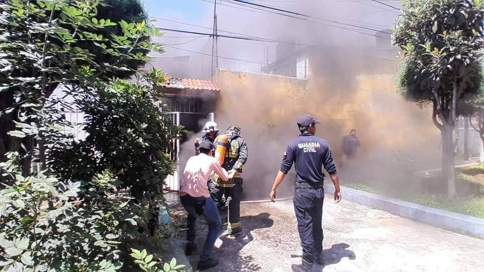 Vivienda quemada