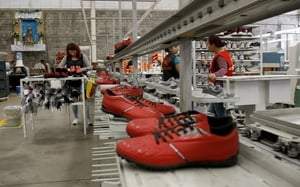 Una fábrica de zapatos en Guanajuato