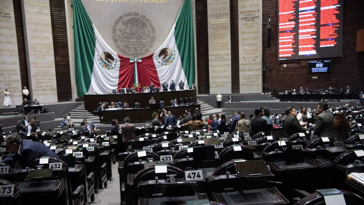 Sesión en la Cámara de Diputados