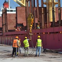 Por temor al coronavirus, trabajadores portuarios exigen mayores medidas de seguridad