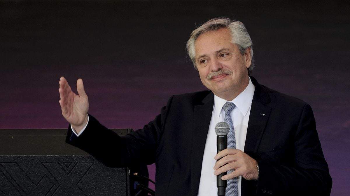 El presidente Alberto Fernández Fuente: (Twitter)