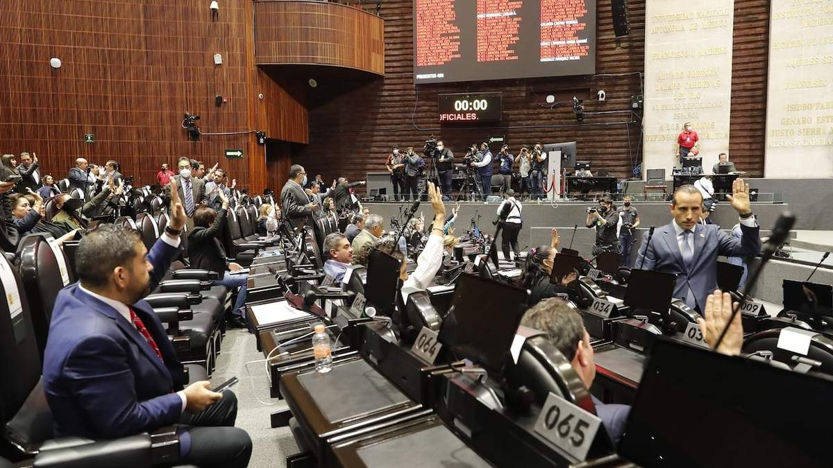 Sesión del pleno en San Lázaro