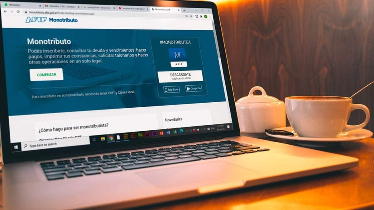 La moratoria se tramita a través de la web. Fuente: (Twitter)