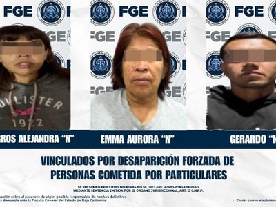 Vinculan a tres por esconder cadáver de mujer baleada en casa de Tijuana
