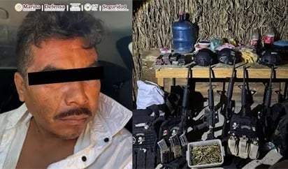 Detienen a “El Cali”, principal proveedor de armas de célula delictiva de “Los Cromos”