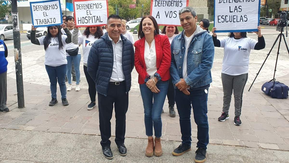 Cierre de campaña de Libres del Sur en la capital, junto a Ramón Rioseco. Fuente: (Javier Manzano)