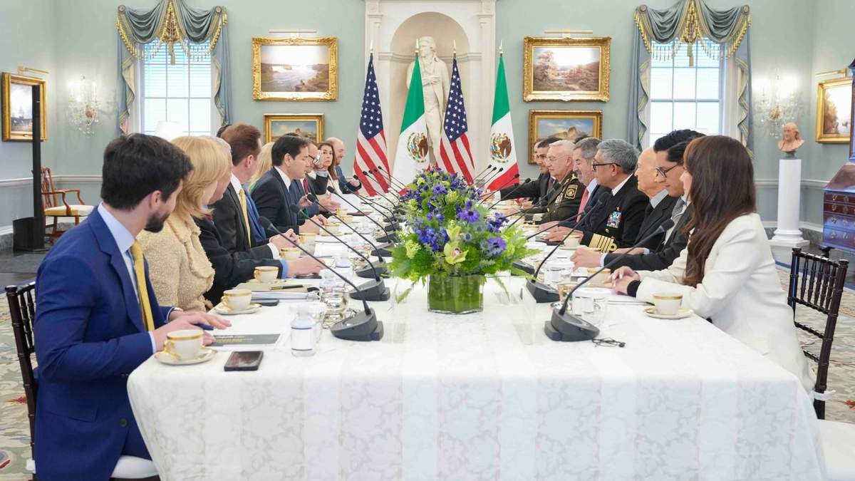 La reunión entre funcionarios de México y Estados Unidos