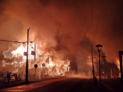 Protestas en Chile por el fallecimiento de un malabarista a manos de la Policía