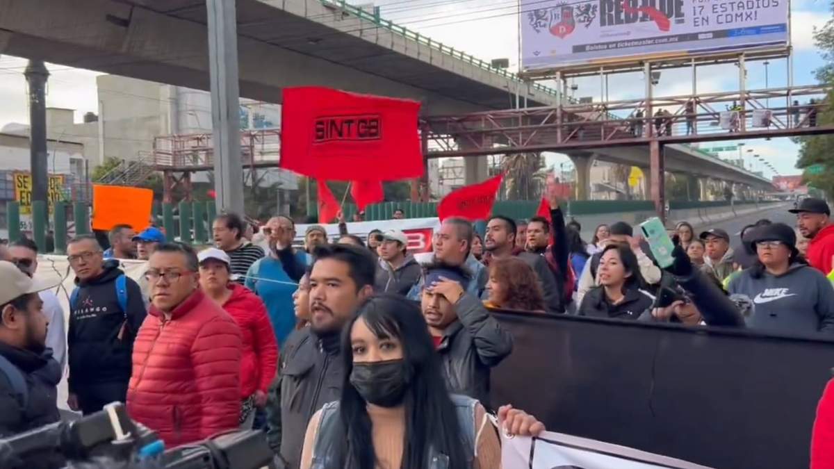El bloqueo en Periférico Norte