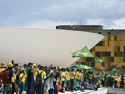Detuvieron a la mujer que habría organizado el ataque contra el Congreso brasilero