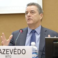 La OMC anticipa descenso en el comercio mundial por tensiones entre EU y China
