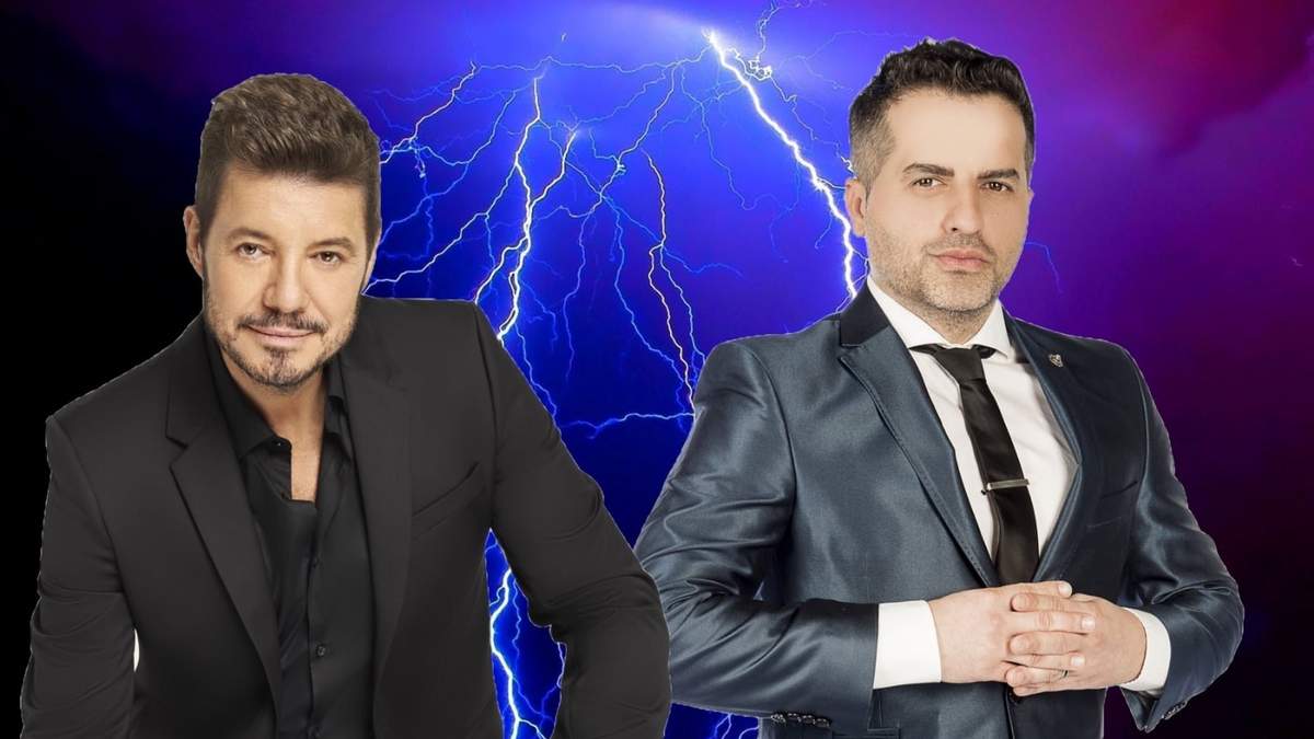 Ángel de Brito y Marcelo Tinelli. Fuente: (Minuto Neuquén)