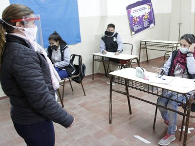Después de siete meses, volvieron las clases presenciales en Chaco