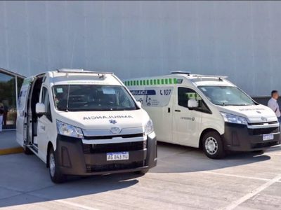 Neuquén sumó seis nuevas ambulancias al sistema público de Salud