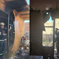 Una madre pudo escapar con su hijo cuando se incendiaba su casa en Centenario
