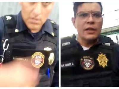 Joven reclama a policías por tirar basura, y lo envían al Reclusorio Norte