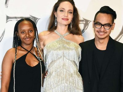 Angelina Jolie y sus hijas desataron la locura en redes con estas fotos