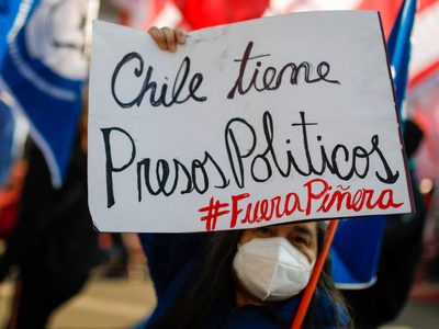 Protestas en Chile empañan la inauguración de la Convención Constituyente