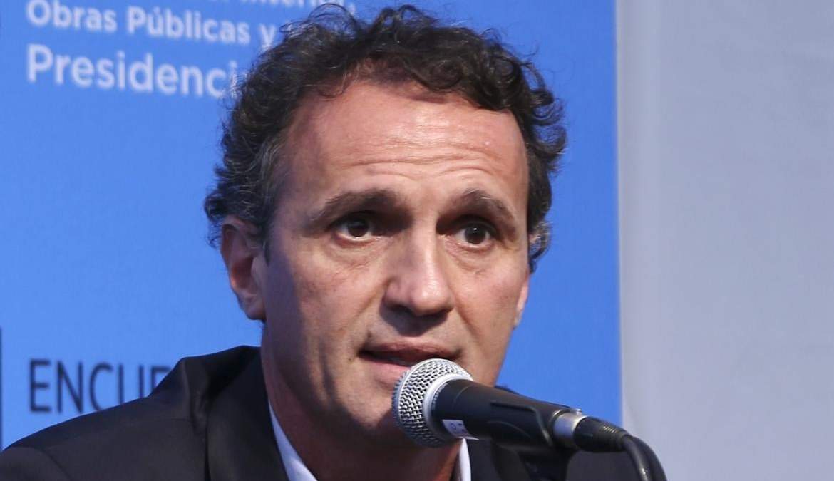 Ministro de Obras Públicas, Gabriel Katopodis. Fuente: (Twitter)