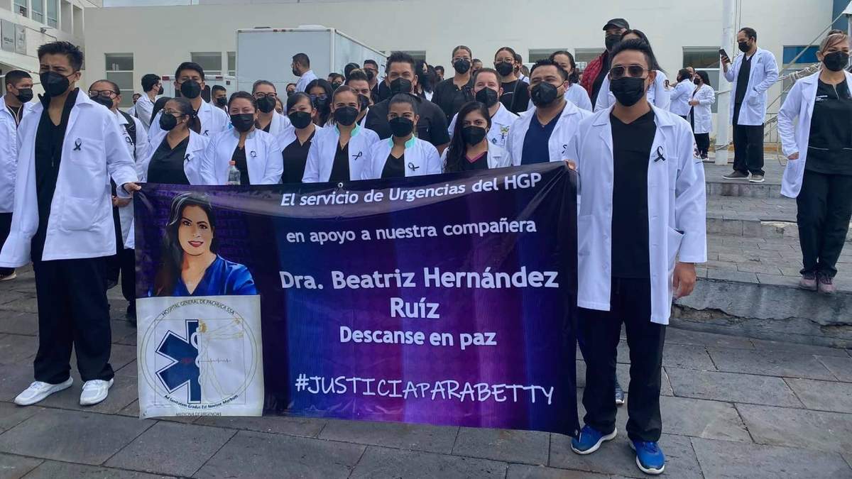 Reclamo de justicia del personal médico