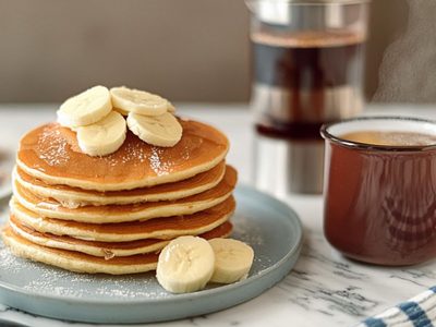 Panqueques de yogurt: bajos en calorías y extra suaves, perfectos para comer algo distinto y rico en la merienda
