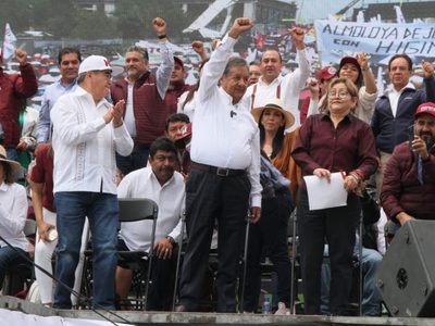 Higinio Martínez pide a Morena designar al candidato a gubernatura del Edomex "por consenso previo"